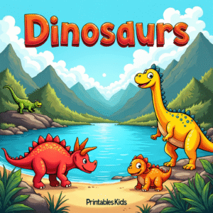 Dinosaur: Coloring Book